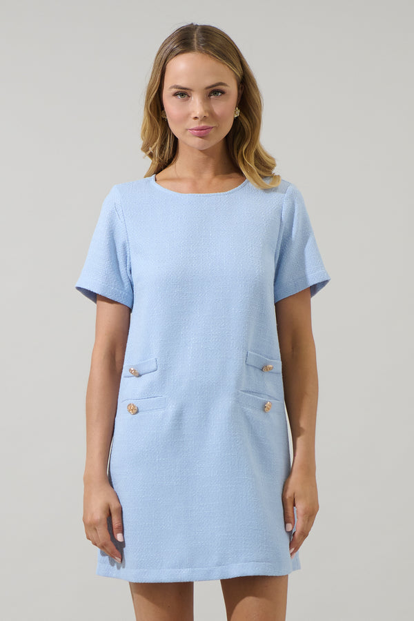 sugarlips Kury Tweed Mini Dress
