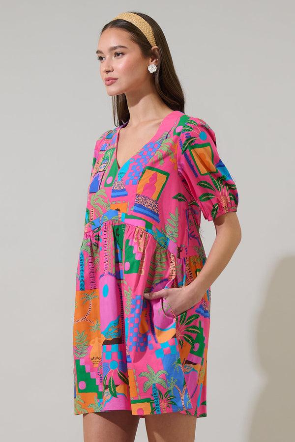 Sugarlips Lanus City Jerome Shift Mini Dress