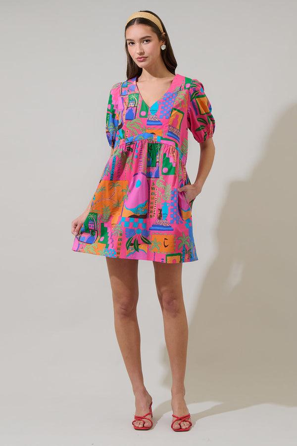 Sugarlips Lanus City Jerome Shift Mini Dress