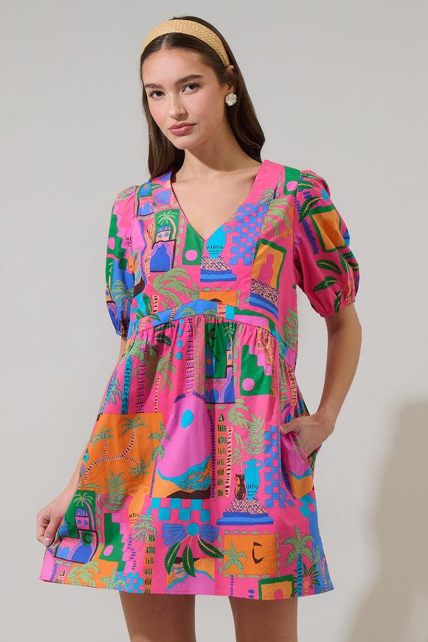 sugarlips Lanus City Jerome Shift Mini Dress