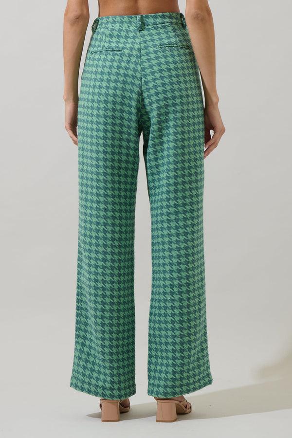 Sugarlips Levana Houndstooth Noemy Pleated Pants