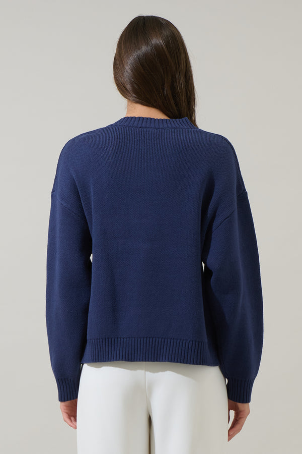 Sugarlips Lobster Roll Crewneck Sweater