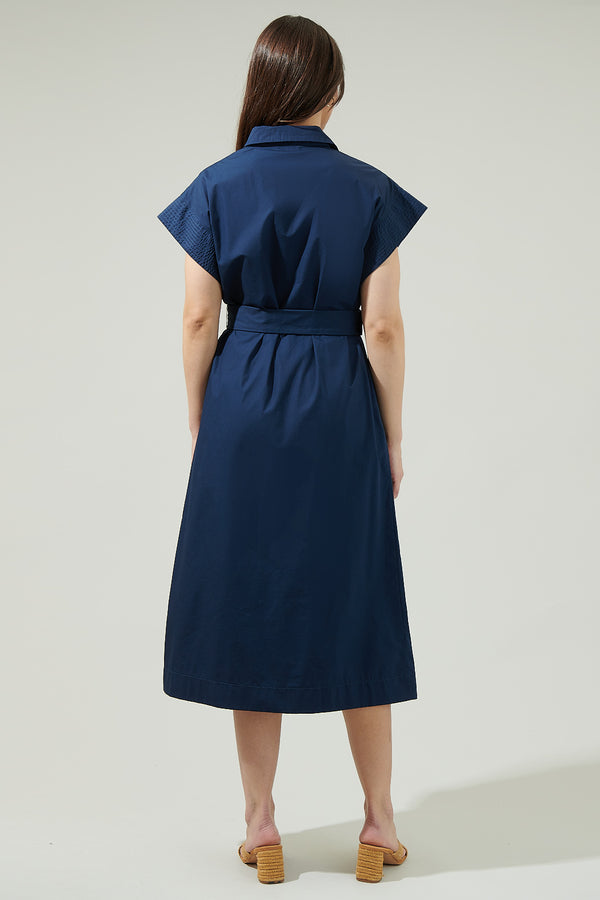 Sugarlips Lorelei Button Down Midi Dress