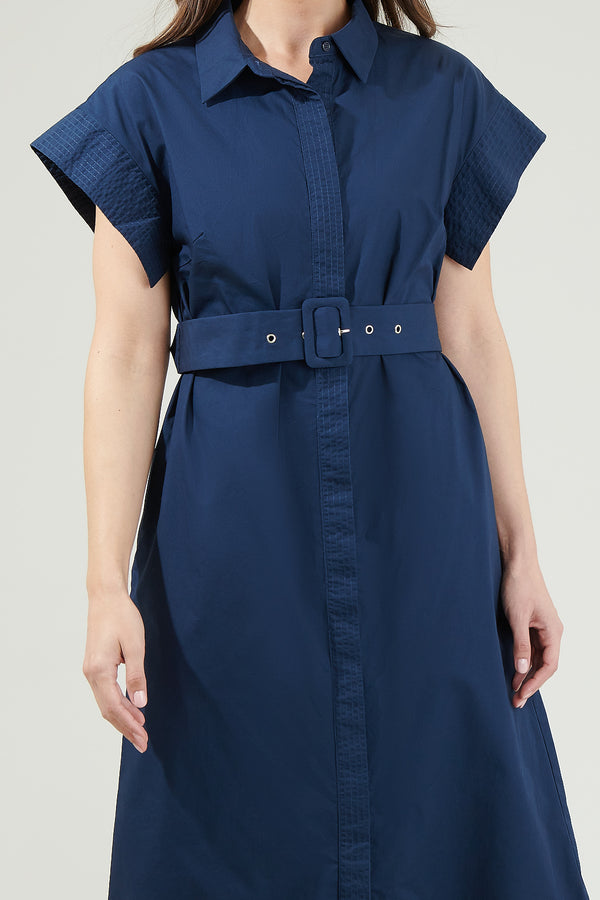 Sugarlips Lorelei Button Down Midi Dress