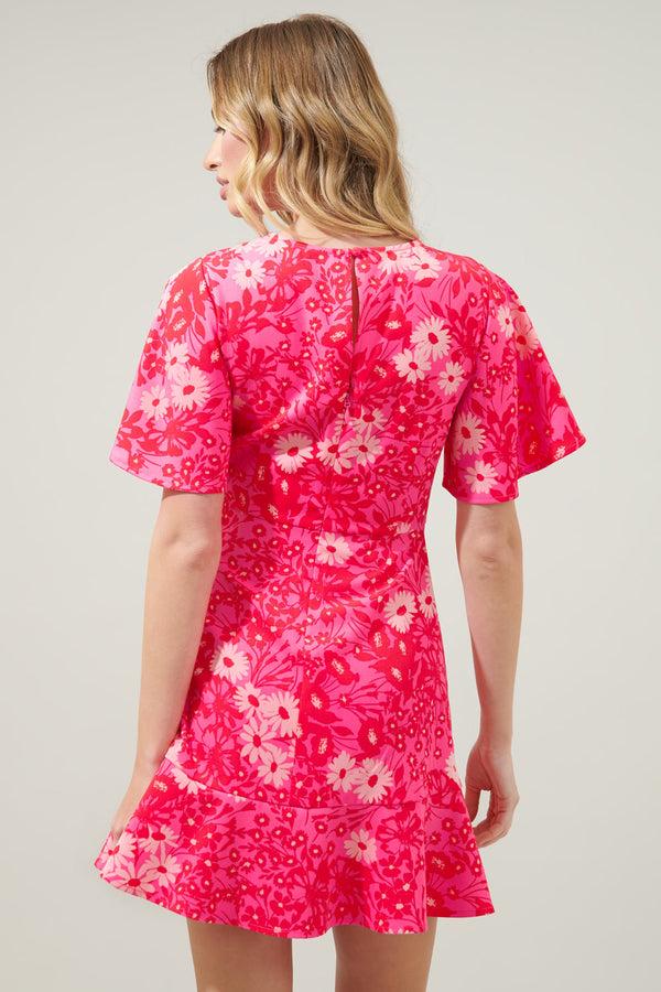 Sugarlips Lover Girl Flouncy Flare Mini Dress