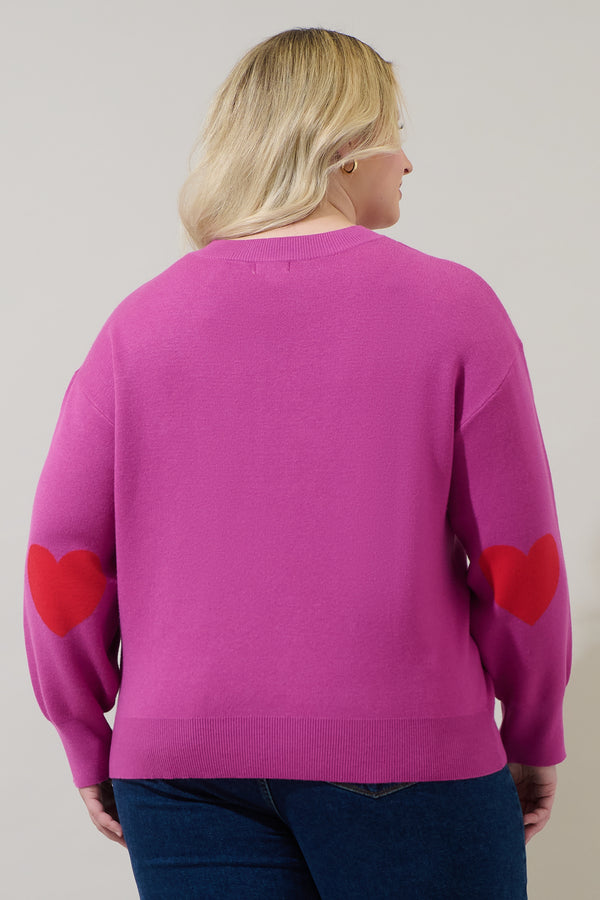 Sugarlips Lumia Heart Pull Over Sweater Curve