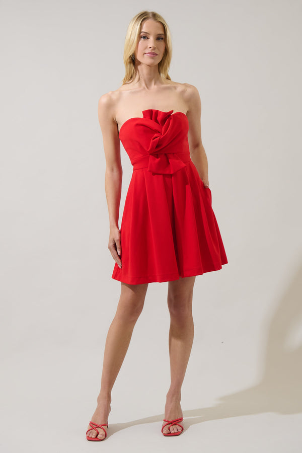 Sugarlips Magali Strapless Mini Dress