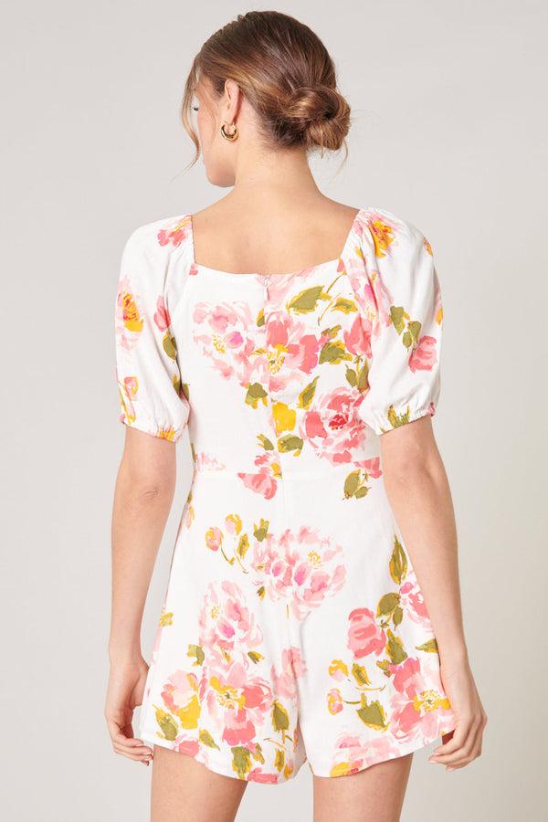 Sugarlips Magdalena Floral Everheart Romper