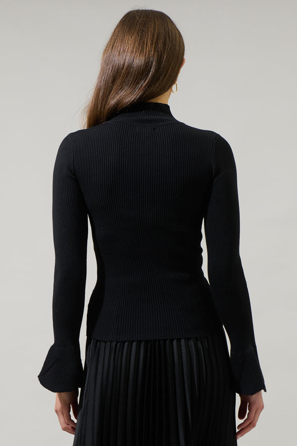 Sugarlips Malvern Bay Mock Neck Sweater