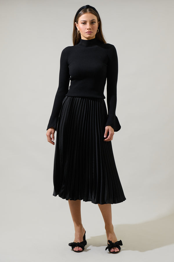 Sugarlips Malvern Bay Mock Neck Sweater