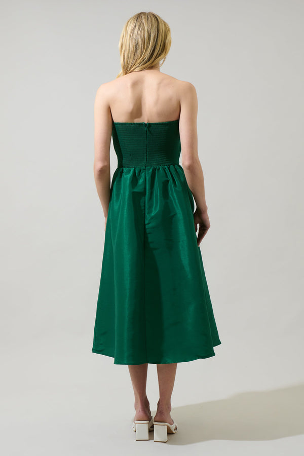 Sugarlips Manila Strapless Midi Dress
