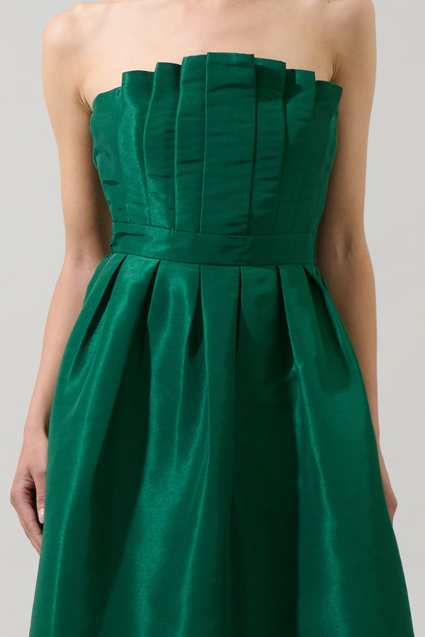 Sugarlips Manila Strapless Midi Dress