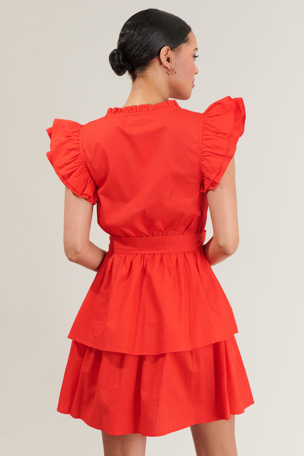 Sugarlips Marisol Tiered Mini Dress