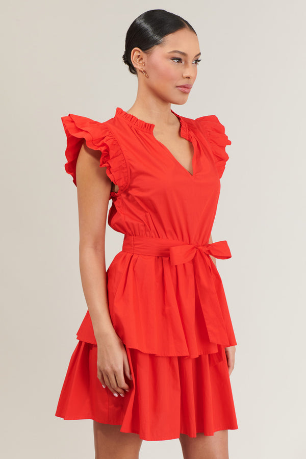 Sugarlips Marisol Tiered Mini Dress