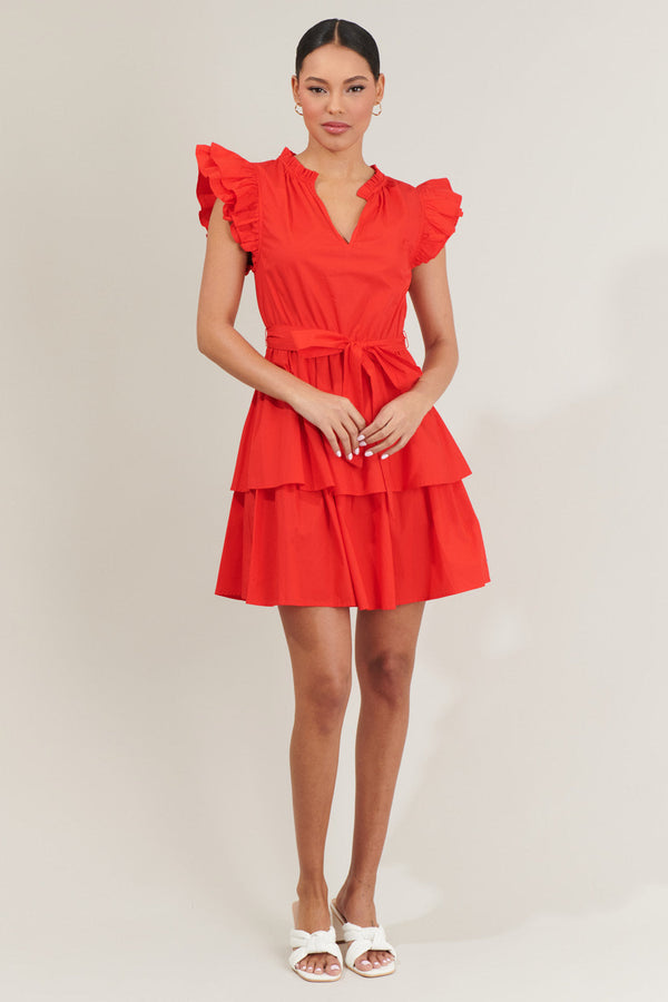 Sugarlips Marisol Tiered Mini Dress
