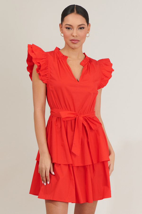 sugarlips Marisol Tiered Mini Dress