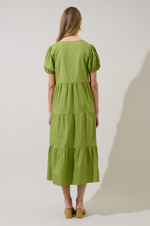 Sugarlips Marley Tiered Maxi Dress
