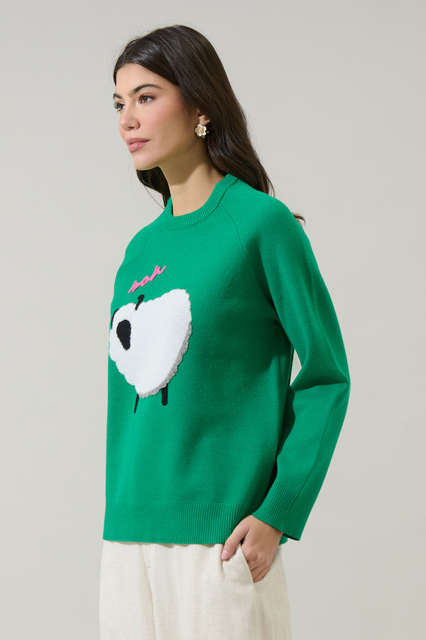 Sugarlips Marty Sheep Raglan Sweater