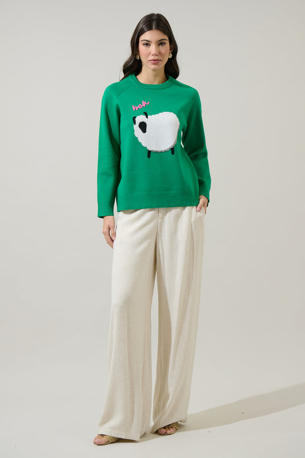 Sugarlips Marty Sheep Raglan Sweater