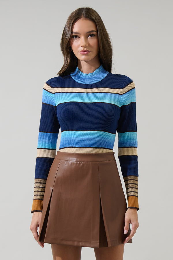 sugarlips Masen Striped Knit Sweater