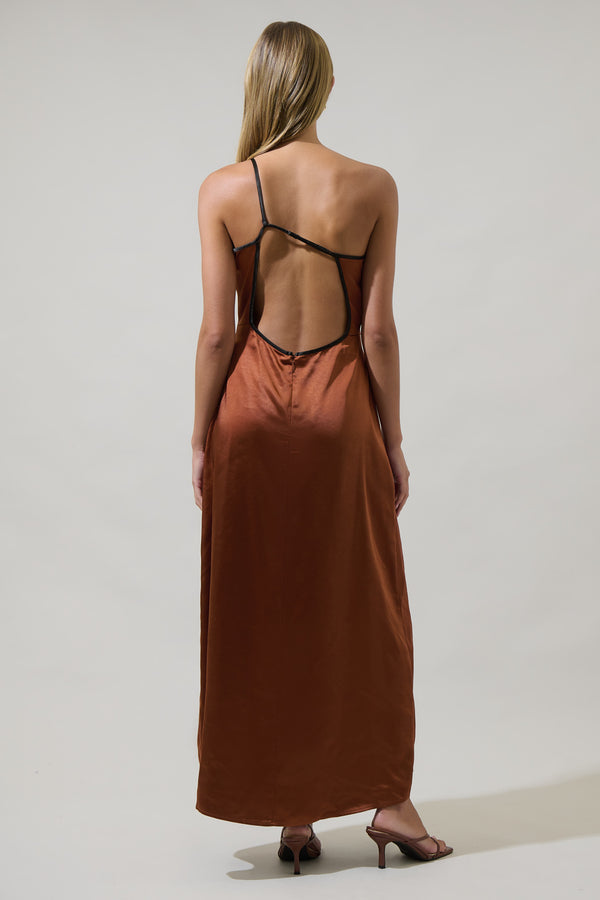 Sugarlips Maurice Open Back Slit Maxi Dress