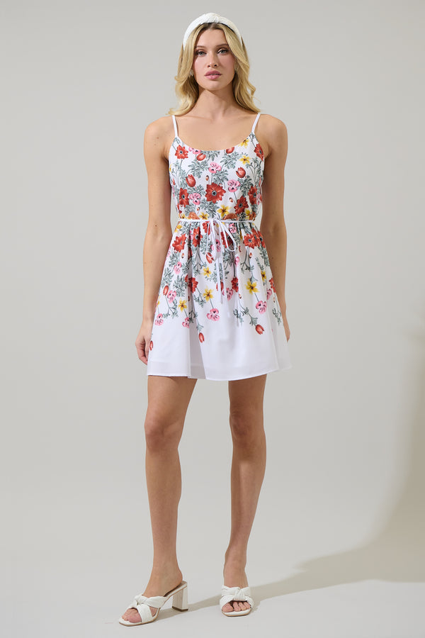 Sugarlips Mave Floral Mini Dress
