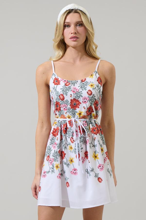 sugarlips Mave Floral Mini Dress