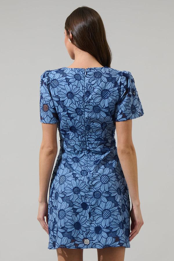 Sugarlips Mavisy Floral Tayla Mini Dress