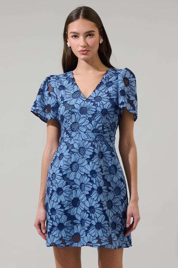 sugarlips Mavisy Floral Tayla Mini Dress