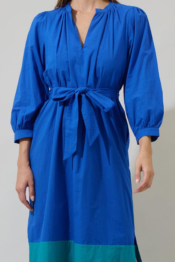 Sugarlips Mayfield Bay Color Block Maxi Dress