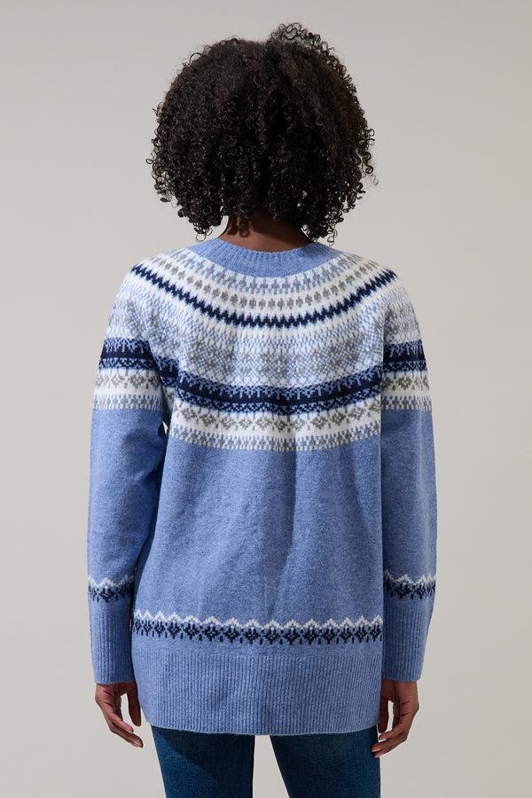 Sugarlips McNeal Fair Isle Crewneck Sweater