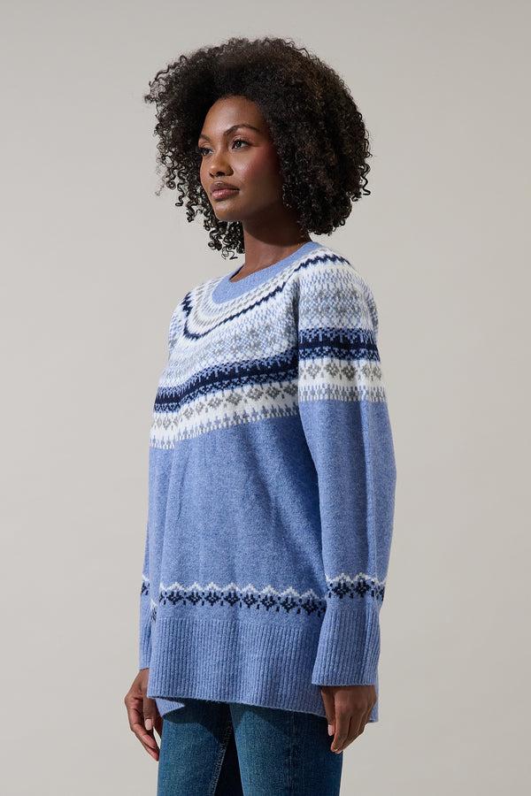 Sugarlips McNeal Fair Isle Crewneck Sweater