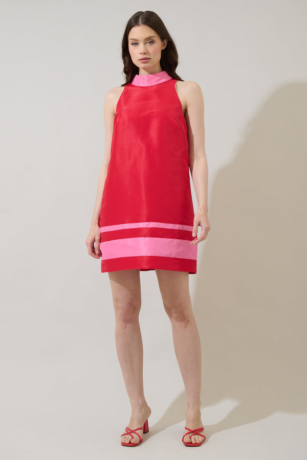 Sugarlips Medelyn Color Block Mini Dress