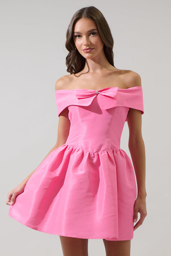 Sugarlips Medelyn Off The Shoulder Mini Dress