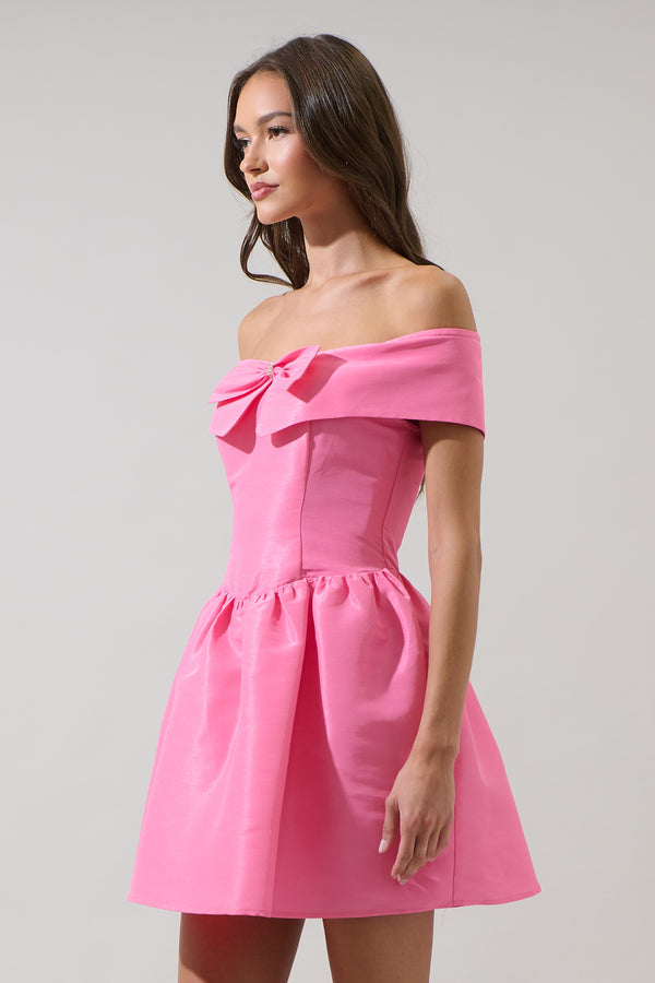 Sugarlips Medelyn Off The Shoulder Mini Dress