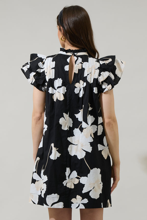 Sugarlips Medina Floral Lovel Shift Mini Dress