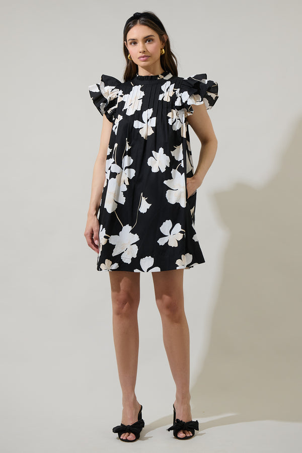 Sugarlips Medina Floral Lovel Shift Mini Dress