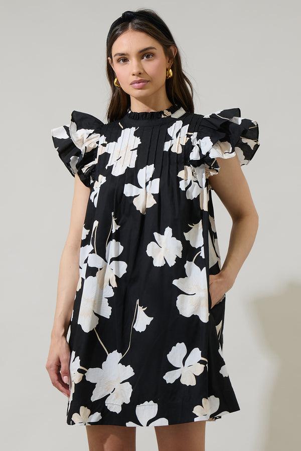 sugarlips Medina Floral Lovel Shift Mini Dress