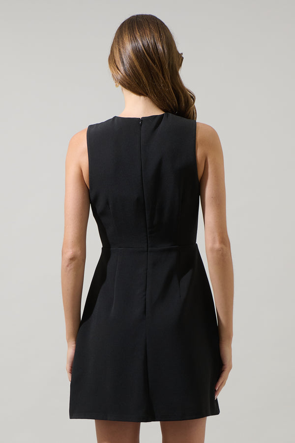 Sugarlips Melitta Bow Amy Sleeveless Mini Dress