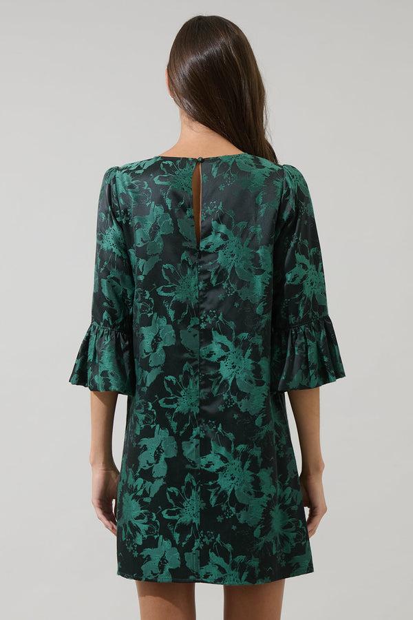 Sugarlips Mester Jacquard Aria Shift Mini Dress