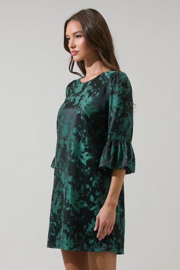 Sugarlips Mester Jacquard Aria Shift Mini Dress