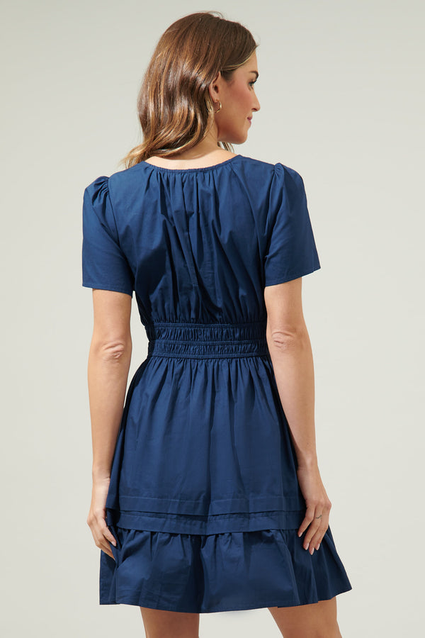 Sugarlips Miller Split Neck Dress