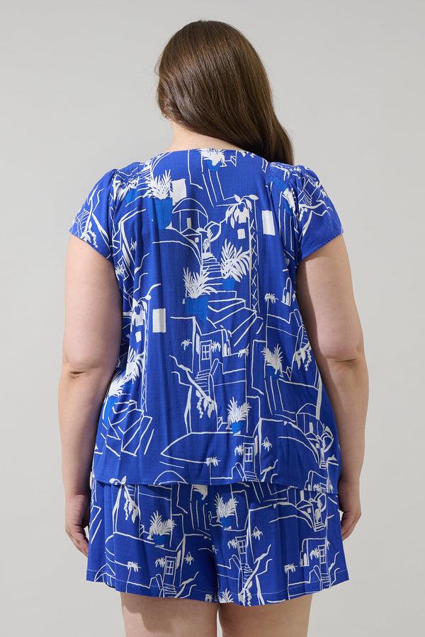 Sugarlips Mims Town Dade Ruffle Top Curve