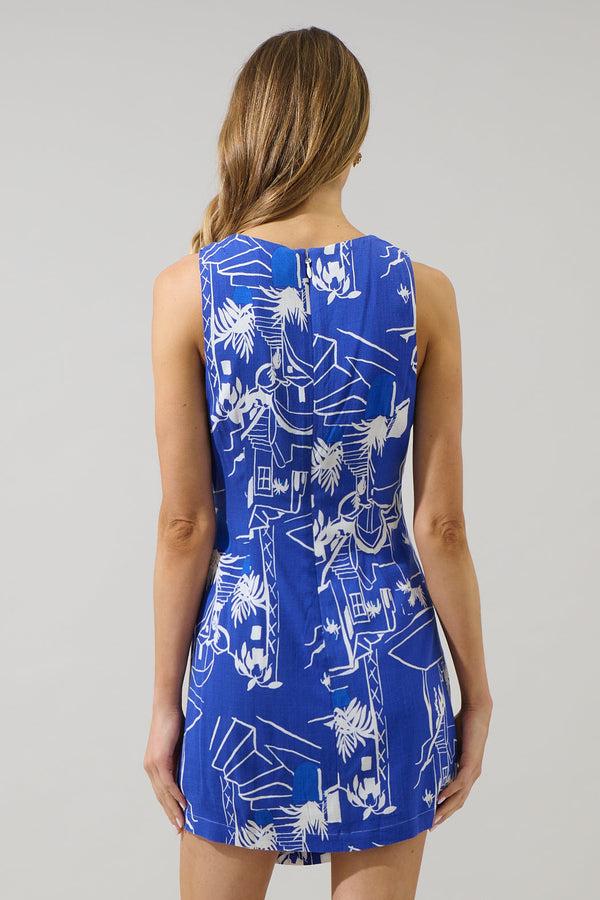 Sugarlips Mims Town Janis Wrap Mini Dress