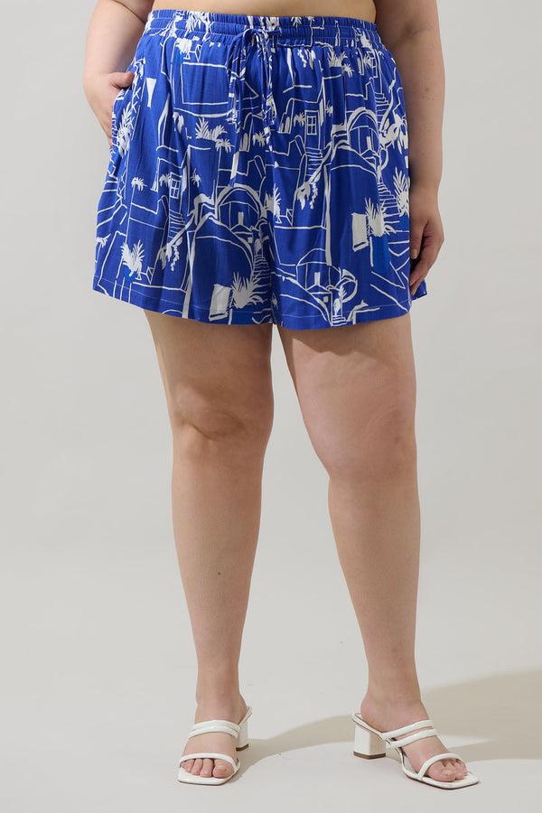sugarlips Mims Town Taliya Drawstring Shorts Curve