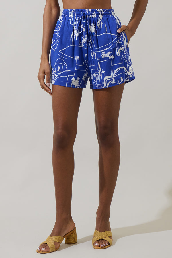 sugarlips Mims Town Taliya Drawstring Shorts