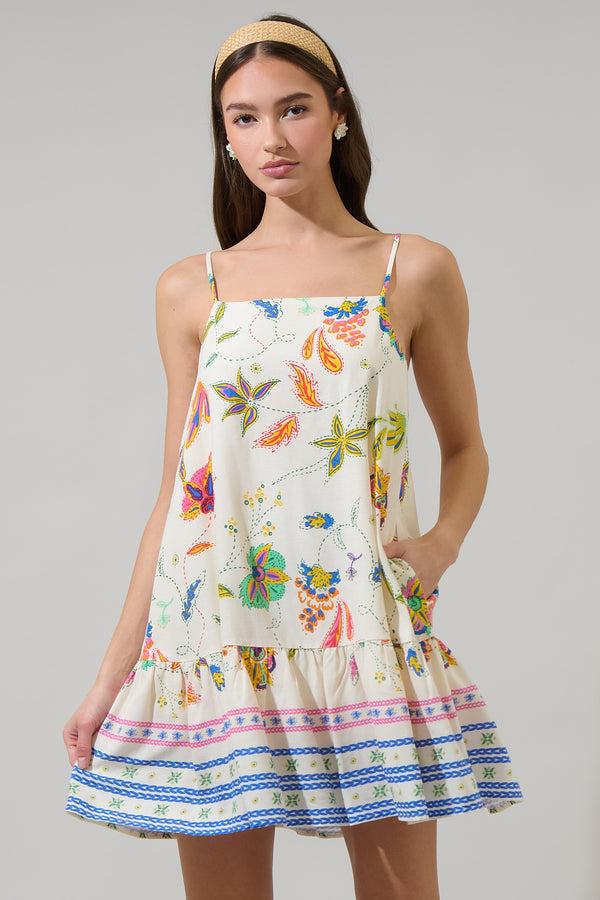 Sugarlips Miraflor Jenny Shift Mini Dress
