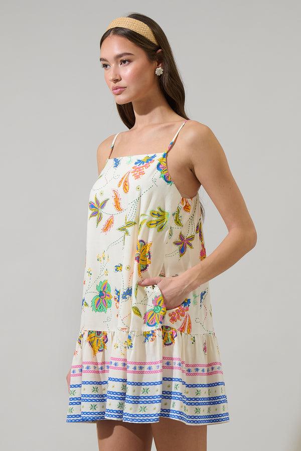 Sugarlips Miraflor Jenny Shift Mini Dress