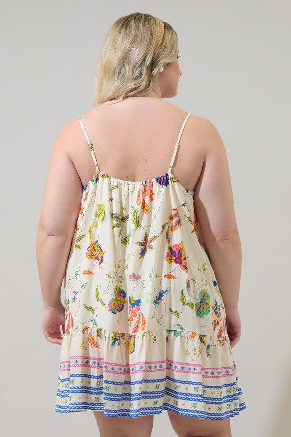 Sugarlips Miraflor Jenny Shift Mini Dress Curve