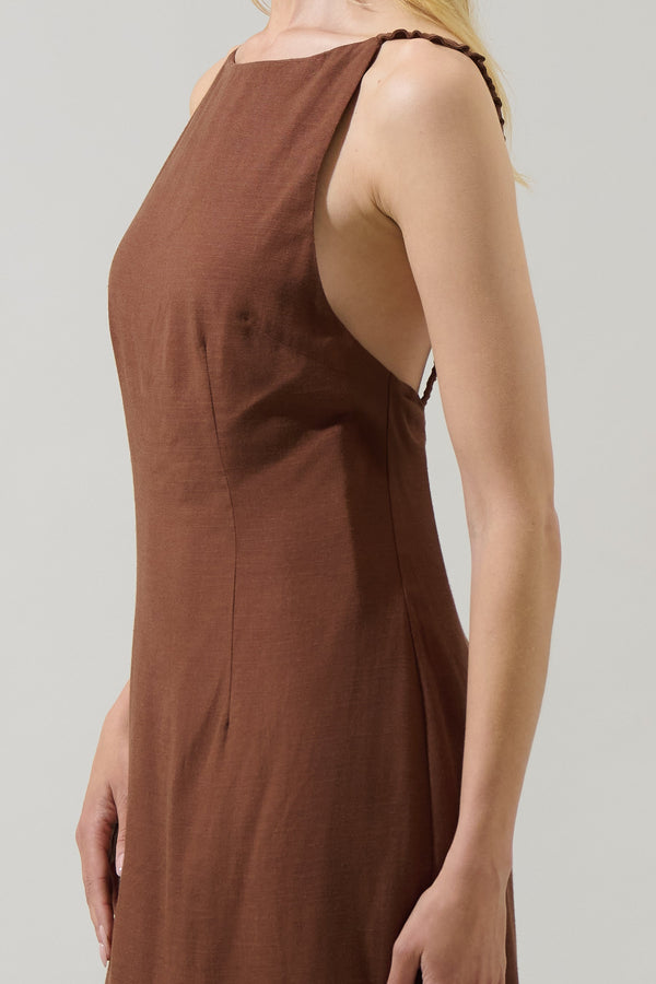 Sugarlips Mizie Open Back Maxi Dress